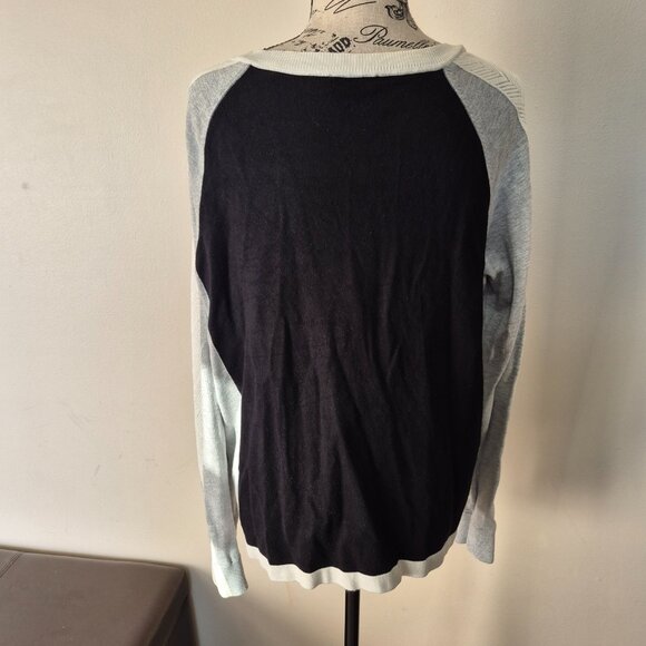 Colorblock Zip Cardigan - Picture 5 of 10